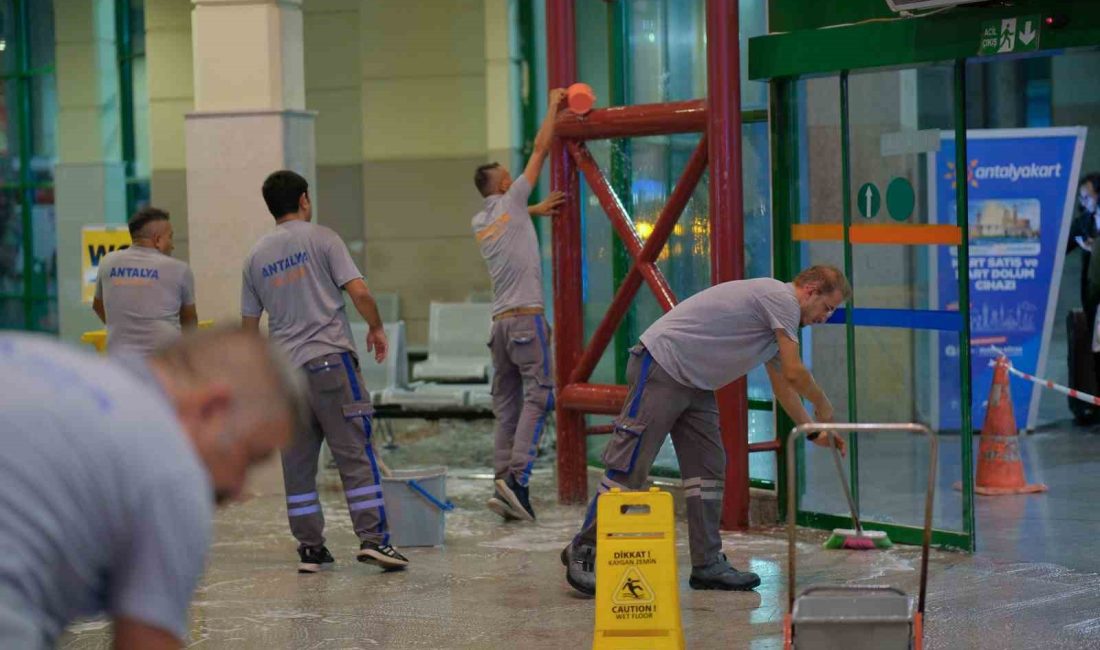 ANTALYA BÜYÜKŞEHİR BELEDİYESİ, GÜNLÜK ORTALAMA 25 BİN YOLCUNUN SEYAHAT ETTİĞİ