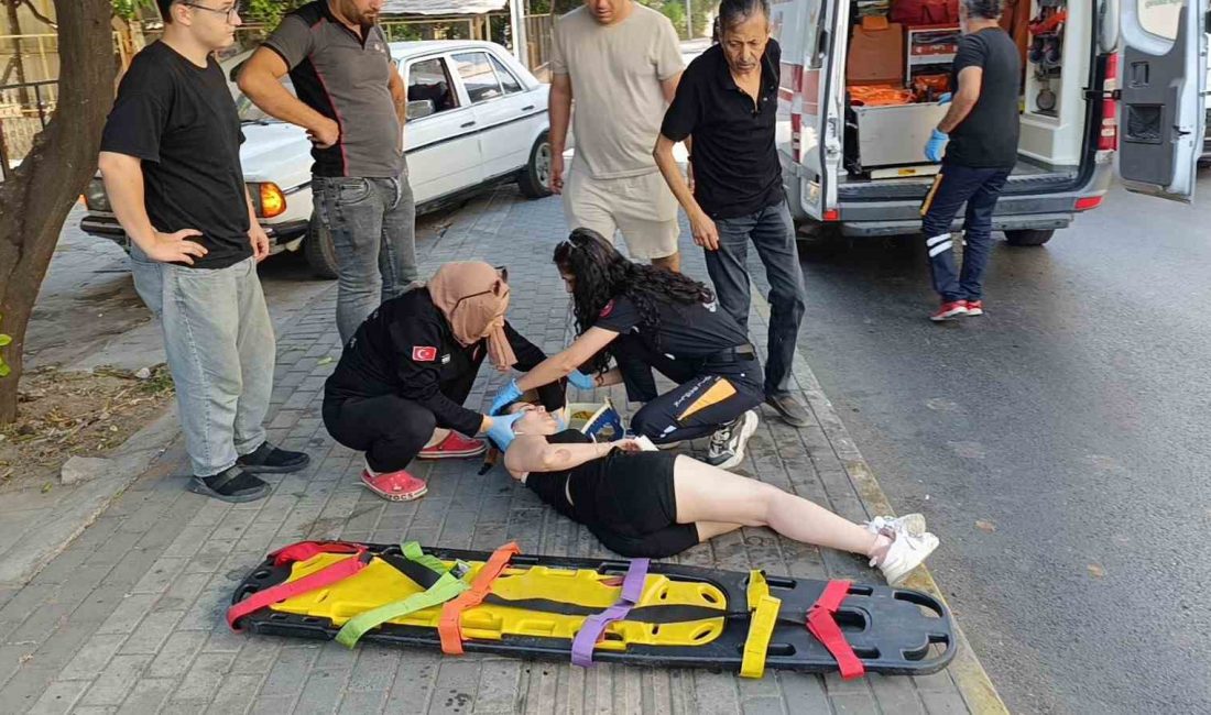 ANTALYA’DA SEYİR HALİNDEKİ MOTOSİKLETİN KALDIRIMA ÇARPARAK DEVRİLMESİ SONUCU MEYDANA GELEN