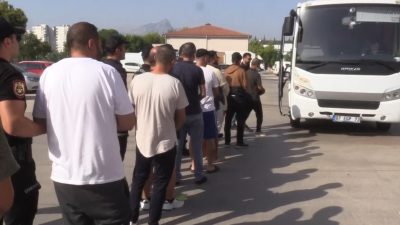 ANTALYA’DA SON 1 HAFTADA HAKLARINDA YAKALAMA EMRİ BULUNAN ŞAHISLARIN YAKALANMASINA
