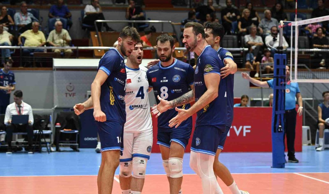 ARKAS SPOR, EFELER LİGİ’NİN İKİNCİ HAFTA MÜCADELESİNDE YARIN BURSA BÜYÜKŞEHİR