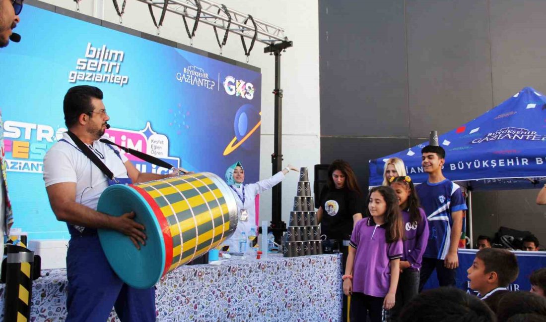 ASTROFEST’İN İKİNCİ DURAĞI BİLİM ŞENLİĞİ YOĞUN İLGİ GÖRÜYOR