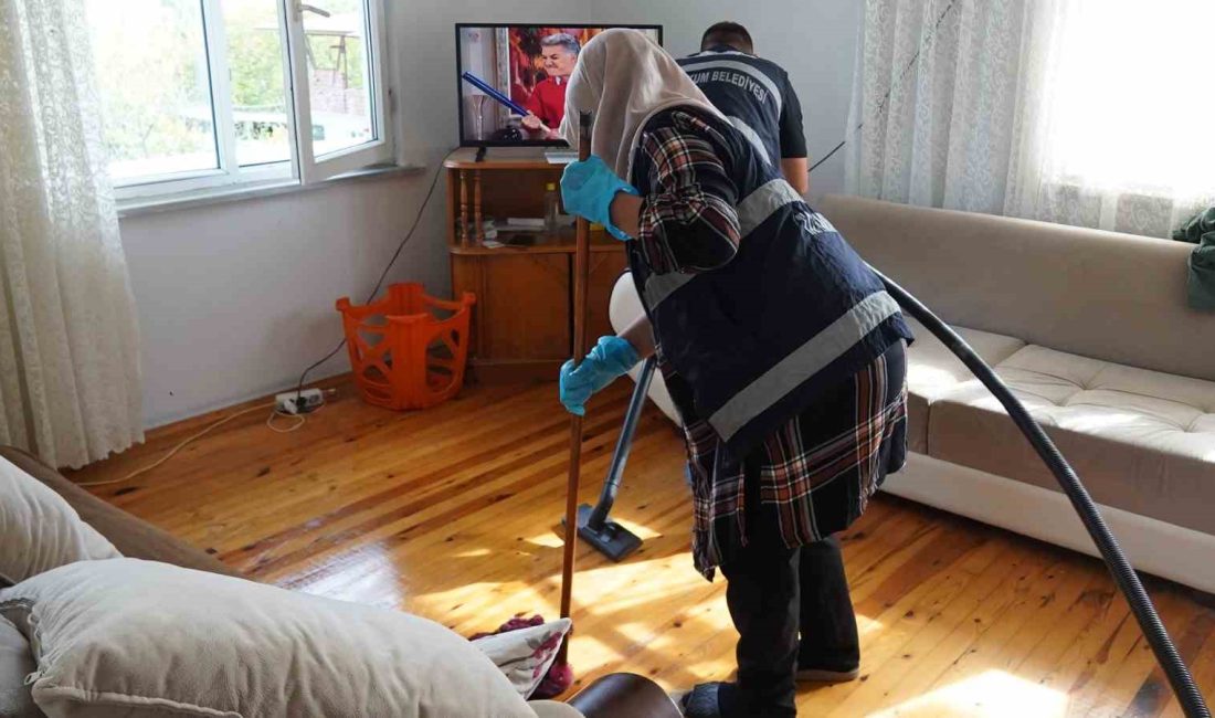 ATAKUM BELEDİYE BAŞKANI SERHAT TÜRKEL,  EVDE DESTEK HİZMETLERİ BİRİMİ’NİN