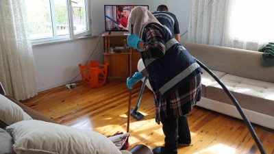 ATAKUM BELEDİYE BAŞKANI SERHAT TÜRKEL,  EVDE DESTEK HİZMETLERİ BİRİMİ’NİN