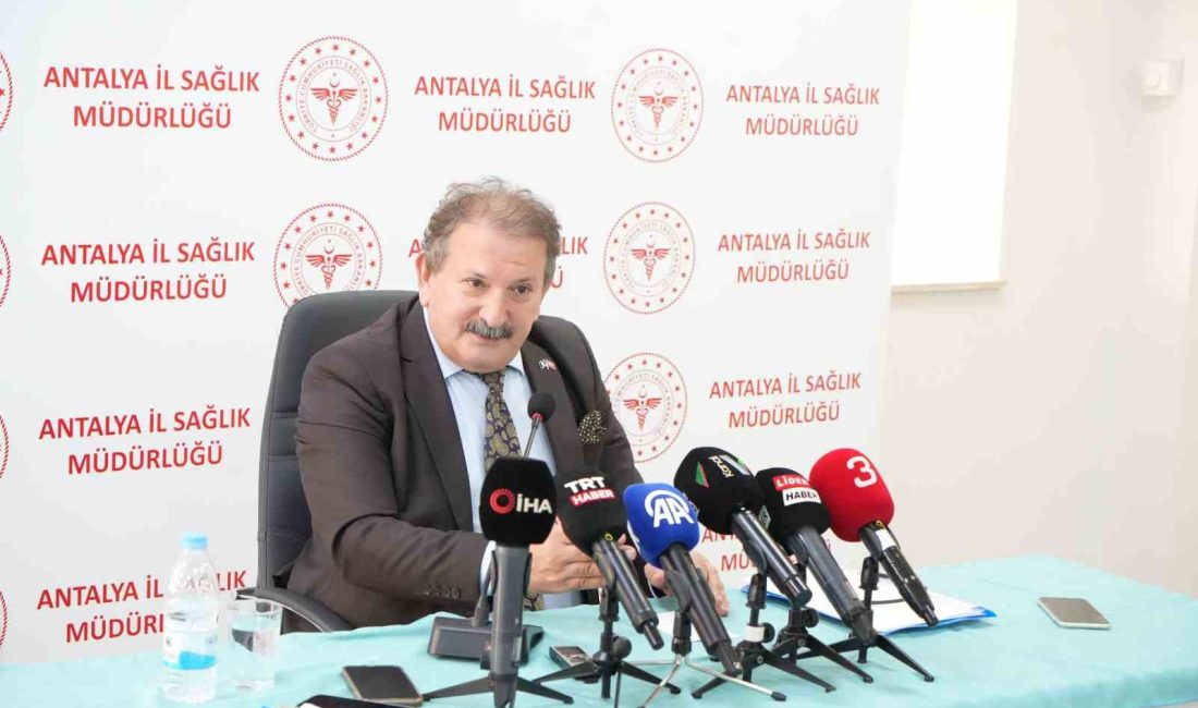 ANTALYA’YA YENİ ATAMASI GERÇEKLEŞEN İL SAĞLIK MÜDÜRÜ PROF. DR. BEHZAT