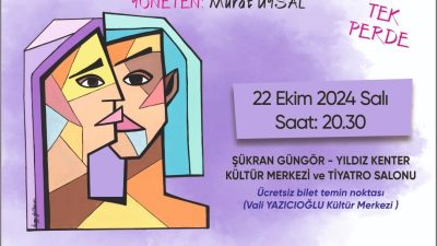 AYDIN BÜYÜKŞEHİR, KADINA ŞİDDETE TİYATRO İLE DİKKAT ÇEKECEK