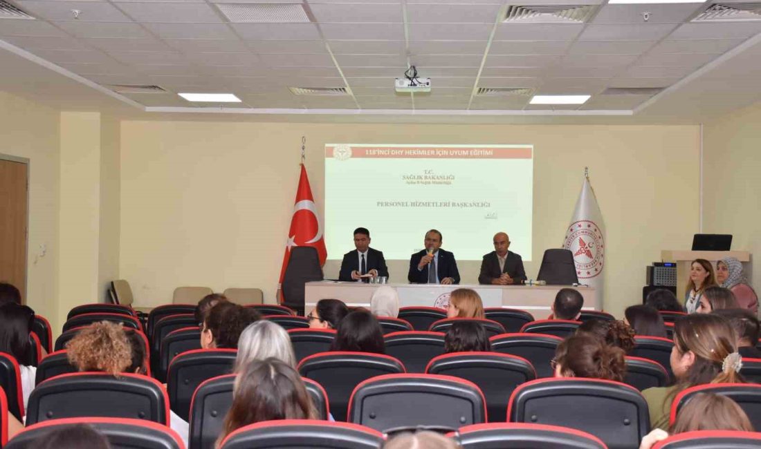 AYDIN İL SAĞLIK MÜDÜRLÜĞÜ'NE BAĞLI SAĞLIK TESİSLERİNE 118. DEVLET HİZMET