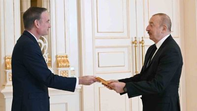 AZERBAYCAN CUMHURBAŞKANI ALİYEV, BİDEN’IN DANIŞMANI CARPENTER’I KABUL ETTİ