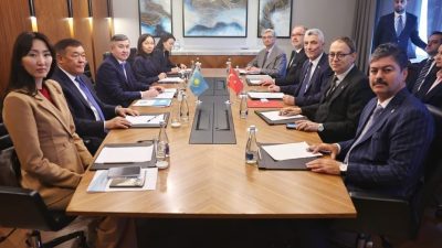 TİCARET BAKANI ÖMER BOLAT, KAZAKİSTAN BAŞBAKAN YARDIMCISI VE ULUSAL EKONOMİ