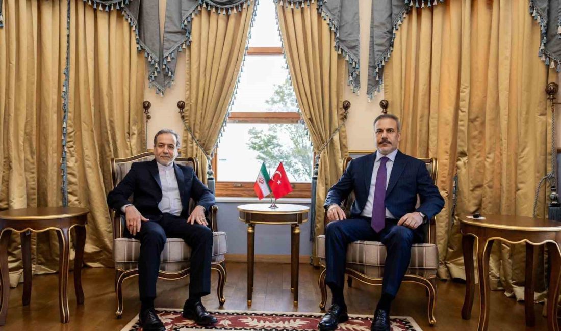 DIŞİŞLERİ BAKANI HAKAN FİDAN, İRANLI MEVKİDAŞI ABBAS ERAKÇİ İLE ORTAK