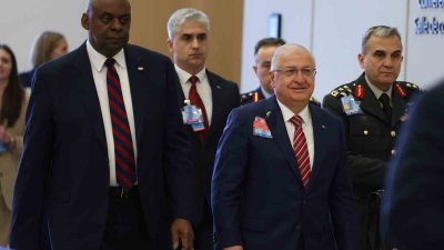 MİLLİ SAVUNMA BAKANI YAŞAR GÜLER, NATO SAVUNMA BAKANLARI TOPLANTISI SIRASINDA