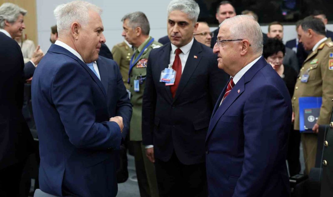MİLLİ SAVUNMA BAKANI YAŞAR GÜLER, NATO KARARGAHI'NDA DÜZENLENEN DEAŞ İLE