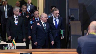 MİLLİ SAVUNMA BAKANI YAŞAR GÜLER, BRÜKSEL'DE NATO SAVUNMA BAKANLARI TOPLANTISI'NIN