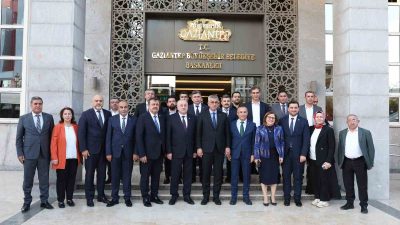 BAKAN MEMİŞOĞLU, ŞAHİN'İ ZİYARET ETTİ