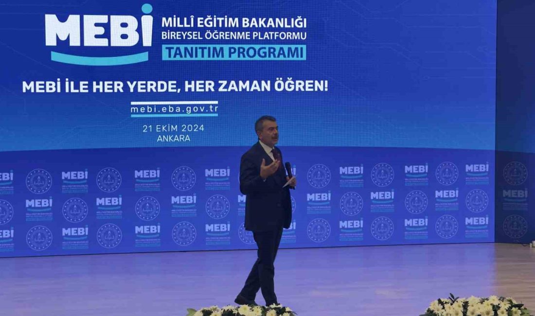MİLLİ EĞİTİM BAKANI YUSUF TEKİN, ANKARA'DA DÜZENLENEN ‘MEBİ BİREYSEL ÖĞRENME