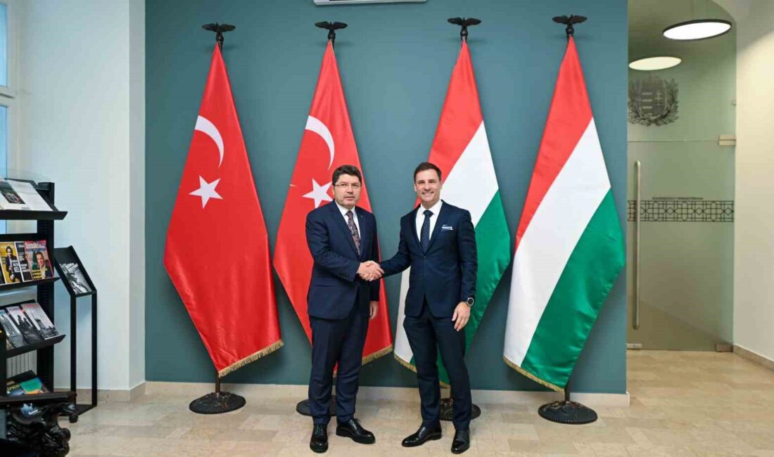 ADALET BAKANI YILMAZ TUNÇ VE MACARİSTAN ADALET BAKANI BENCE TUZSON