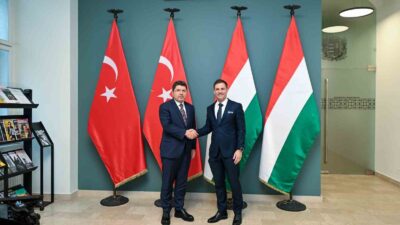 ADALET BAKANI YILMAZ TUNÇ VE MACARİSTAN ADALET BAKANI BENCE TUZSON