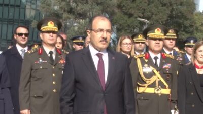 Azerbaycan’ın başkenti Bakü’de, 29 Ekim Cumhuriyet Bayramı’nın 101. yıl dönümü