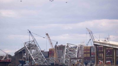 ABD'DE 26 MART’TA FRANCİS SCOTT KEY KÖPRÜSÜ'NE ÇARPAN “DALİ” ADLI