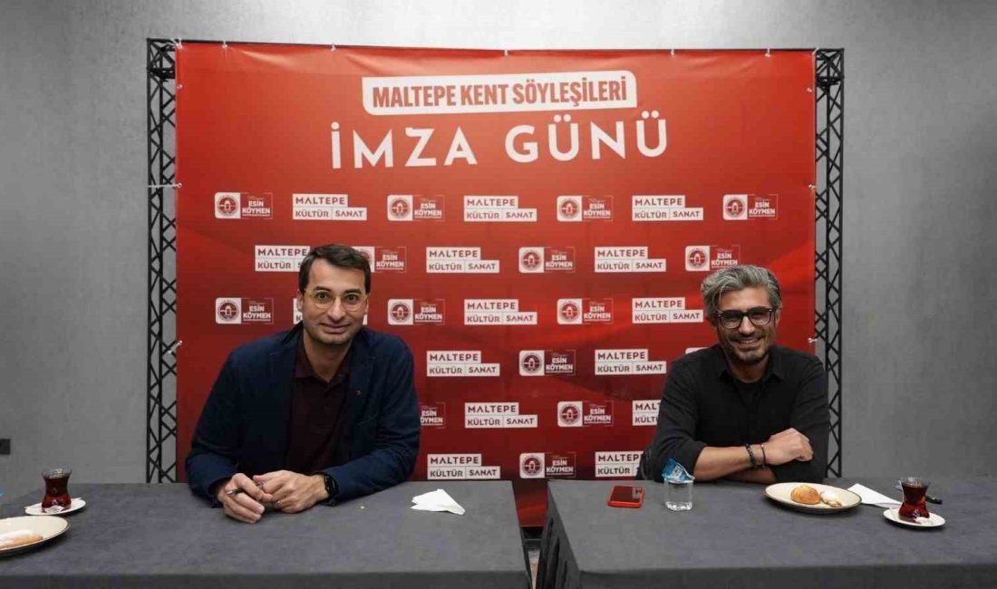 MALTEPE BELEDİYESİ'NCE DÜZENLENEN “KENT SÖYLEŞİLERİ” BUGÜN YAPILAN PROGRAMLA BAŞLADI. GAZETECİ-YAZAR