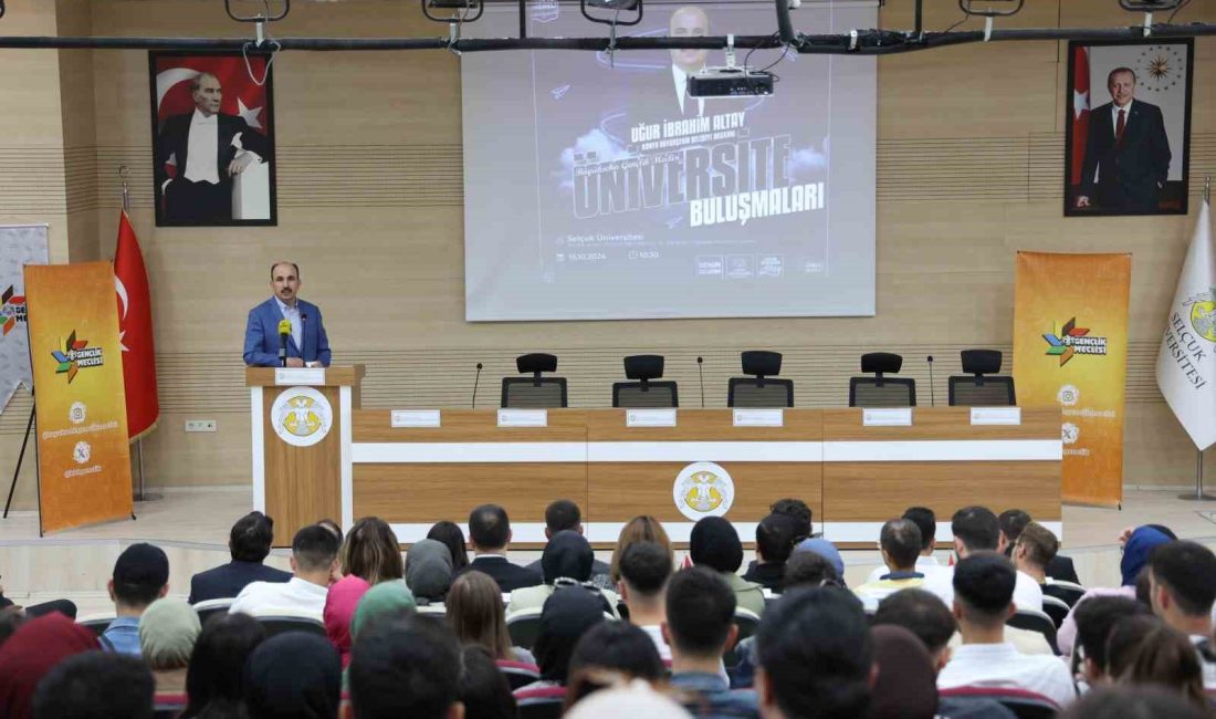 KONYA BÜYÜKŞEHİR BELEDİYE BAŞKANI UĞUR İBRAHİM ALTAY, BÜYÜKŞEHİR GENÇLİK MECLİSİ