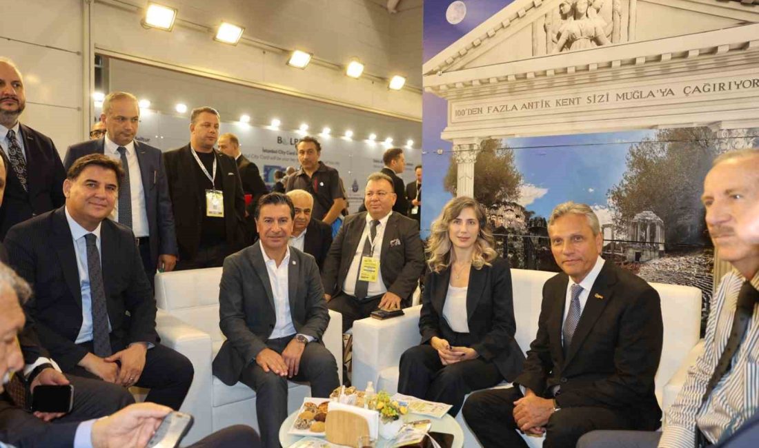 MUĞLA BÜYÜKŞEHİR BELEDİYE BAŞKANI AHMET ARAS 2. İSTANBUL TURİZM FUARI’NA