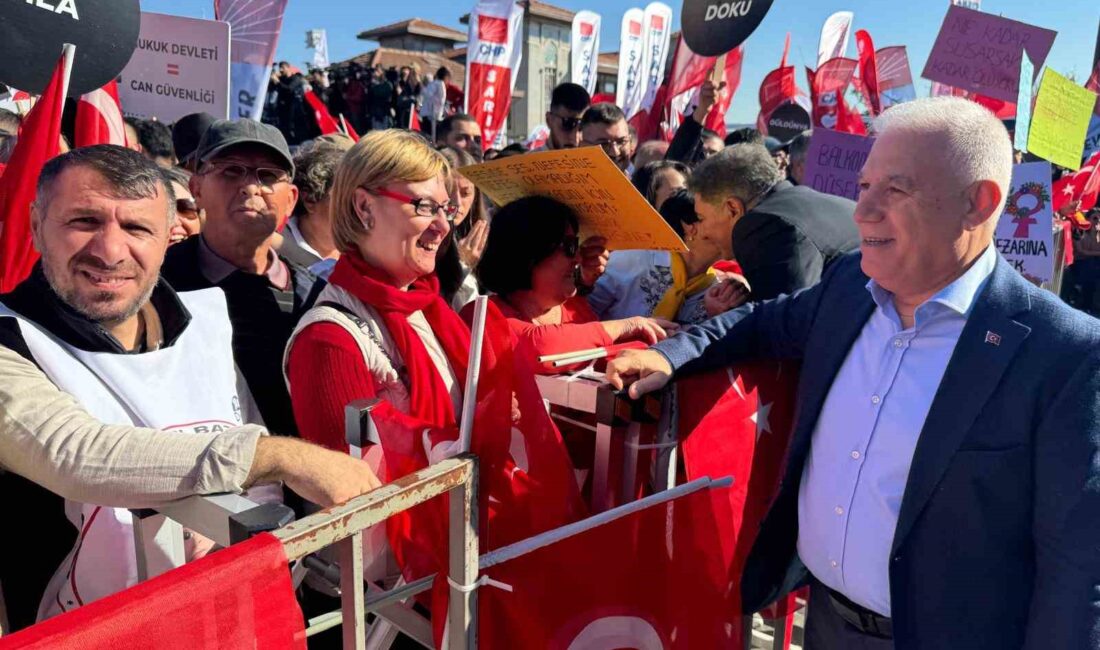 Bursa Büyükşehir Belediye Başkanı Mustafa Bozbey, CHP’nin düzenlediği ‘Teröre ve
