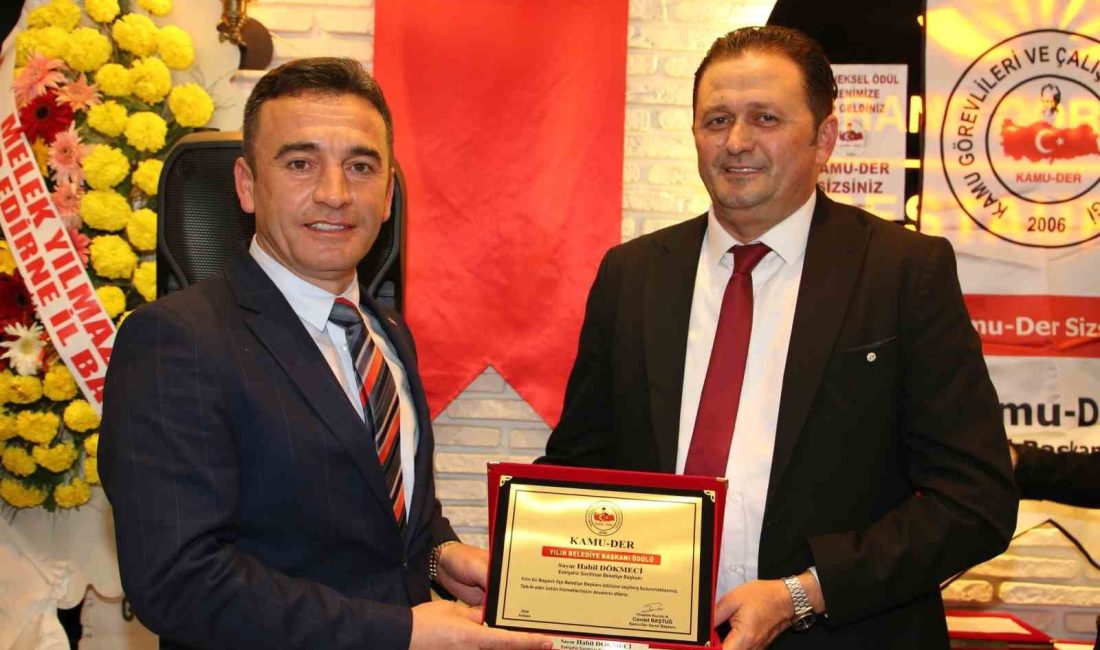 SİVRİHİSAR BELEDİYE BAŞKANI HABİL DÖKMECİ, KAMU GÖREVLİLERİ VE ÇALIŞANLARI DERNEĞİ