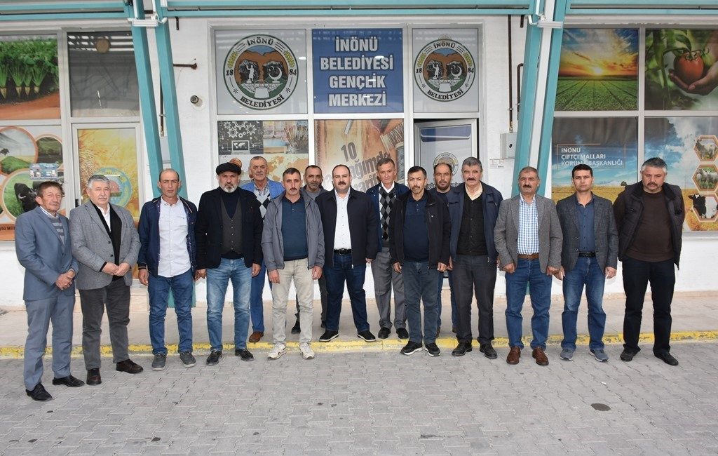 İNÖNÜ BELEDİYE BAŞKANI SERHAT HAMAMCI, 19 EKİM MUHTARLAR GÜNÜ NEDENİYLE
