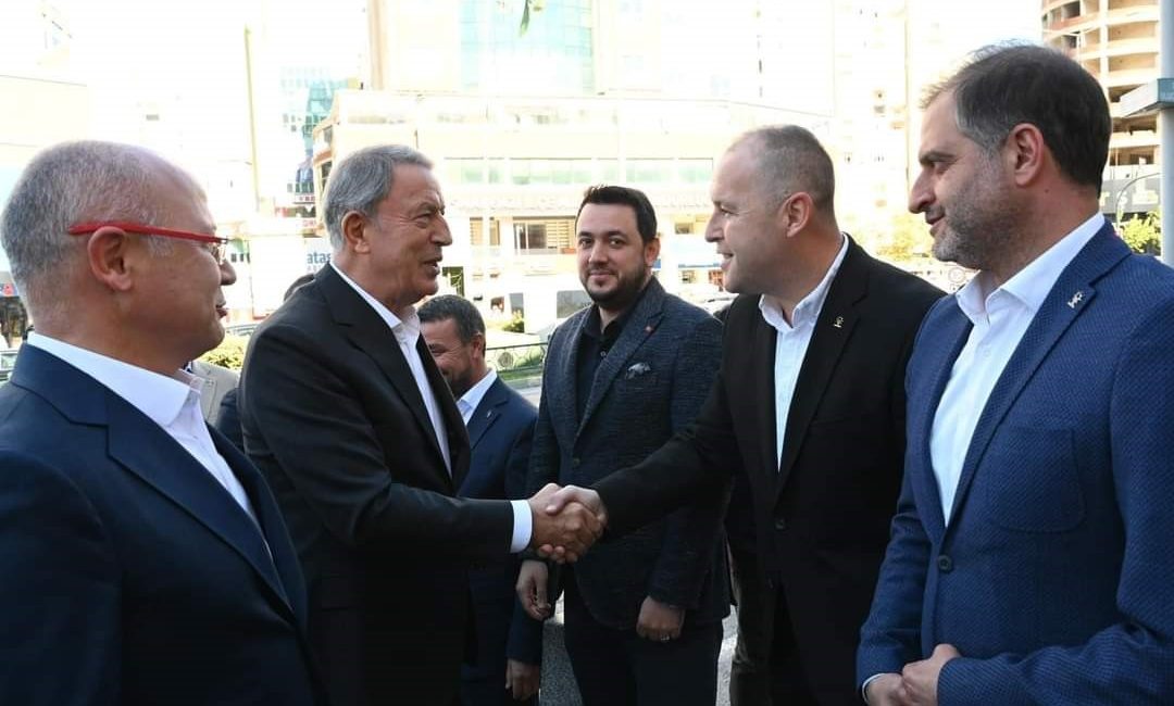 AK PARTİ BURSA İL BAŞKANLIĞI'NDA GERÇEKLEŞEN TOPLANTIYA, ESKİ MİLLİ SAVUNMA