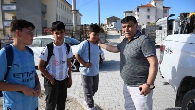 BAŞKAN KOCA, “ÖĞRENCİLERİMİZİN GÜVENLİĞİ ÖNCELİĞİMİZ”