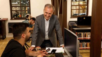 İNEGÖL BELEDİYE BAŞKANI ALPER TABAN, ÖĞRENCİLERDEN GELEN YOĞUN TALEP ÜZERİNE