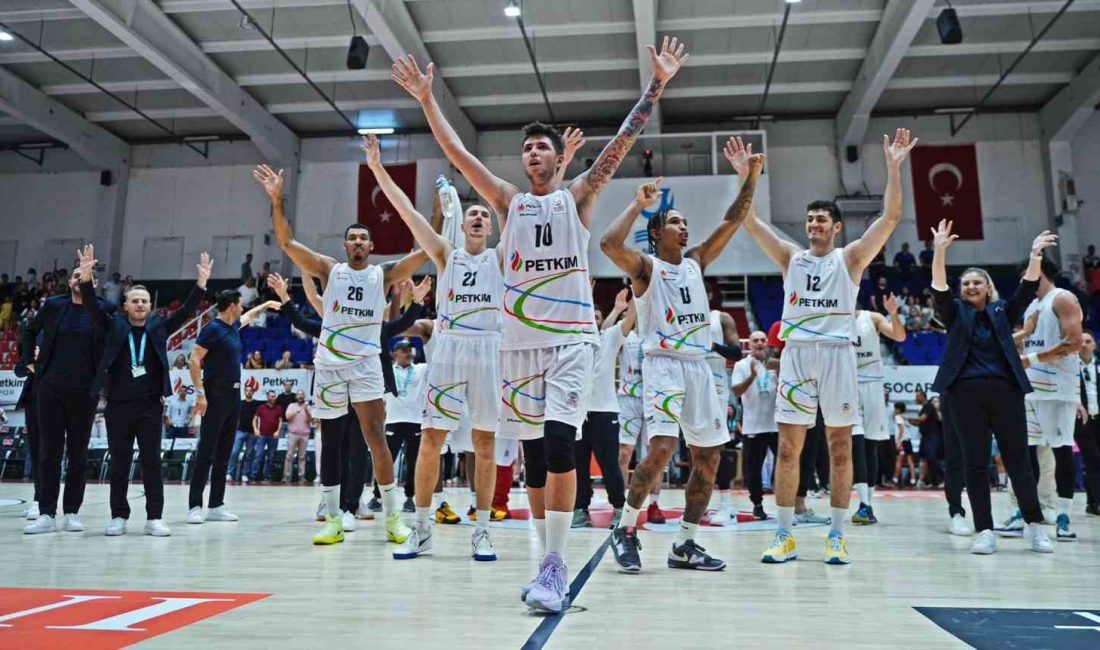 ALİAĞA PETKİMSPOR, BASKETBOL SÜPER LİGİ’NİN ÜÇÜNCÜ HAFTASINDA YARIN MANİSA BASKET’E