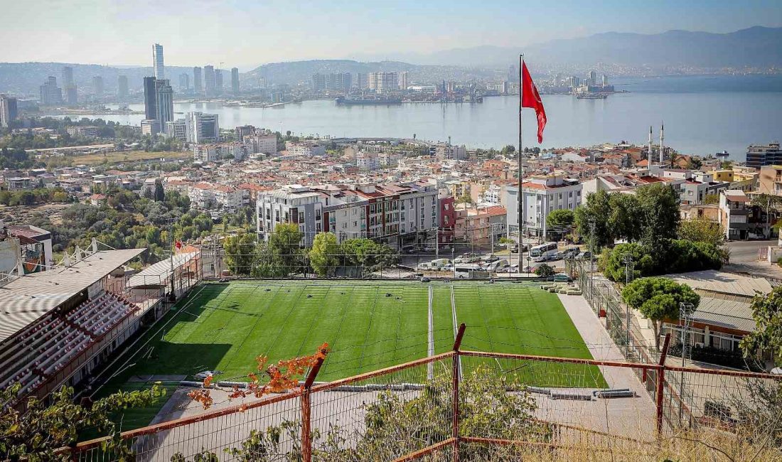 BAYRAKLI’NIN ÖNEMLİ SPOR MERKEZLERİNDEN BİRİ OLAN ŞEHİT ÜMİT BOZ SPOR