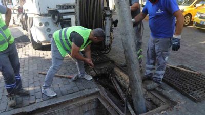 BODRUM BELEDİYESİ, BODRUM GENELİNDE MAZGAL, MENFEZ VE YAĞMUR SUYU HATLARINDA