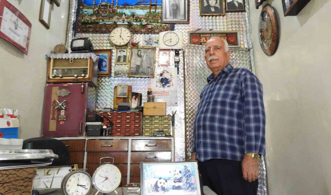 GAZİANTEP'TE 70 YAŞINDAKİ ÖKKEŞ ALTUNBAŞ, YAKLAŞIK 60 YILDIR 5 METREKARELİK
