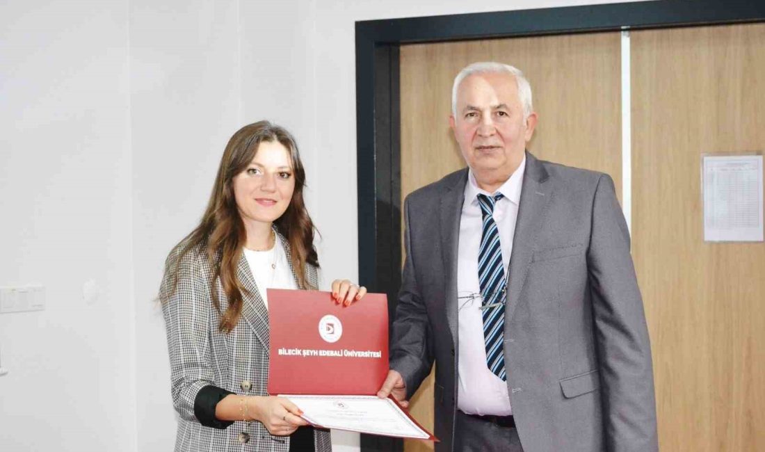 BŞEÜ'DE BOZÜYÜK DEVLET HASTANESİ İDARİ MALİ İŞLER MÜDÜRÜ NECATİ ÇOLAK’IN