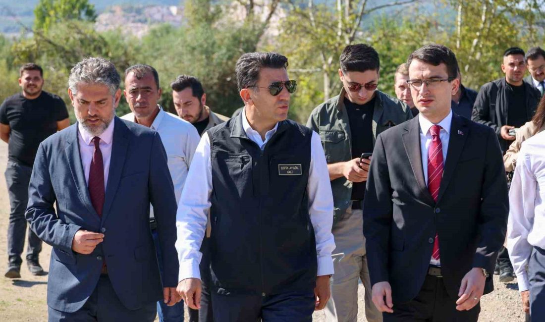 VALİ ŞEFİK AYGÖL, GÖLPAZARI İLÇESİNE BAĞLI BEŞGÖLLER BÖLGESİNDE İNCELEMELERDE BULUNDU