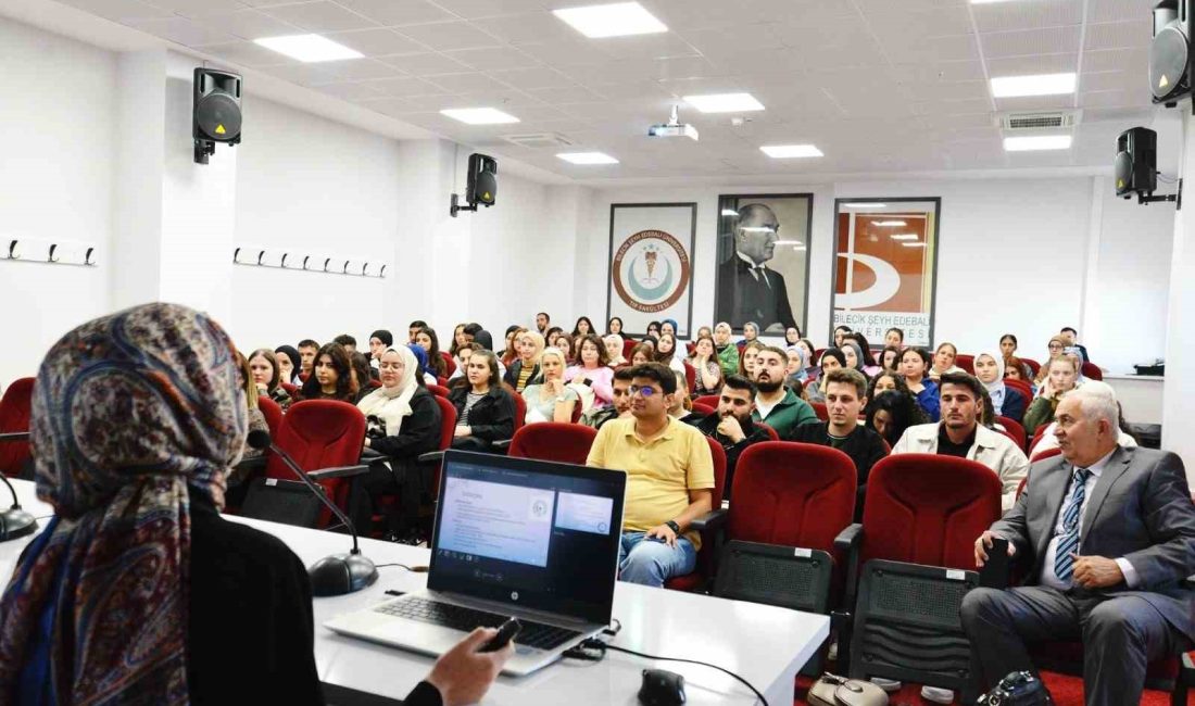 BŞEÜ'DE ‘HASTANELERDE ECZACILIK HİZMETLERİ’ SEMİNERİ DÜZENLENDİ.