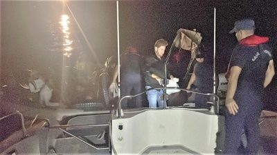 BODRUM AÇIKLARINDA 60 GÖÇMEN YAKALANDI