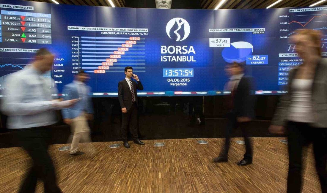 BORSA, GÜNE YÜZDE 0,18'LİK YÜKSELİŞLE BAŞLADI.