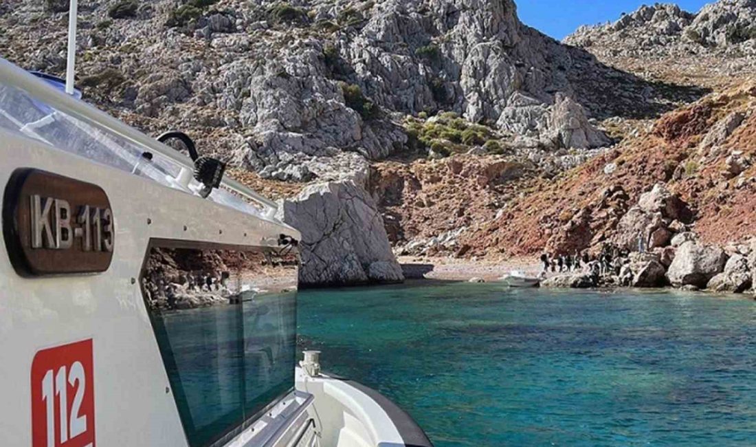 MUĞLA’NIN MARMARİS İLÇESİ BOZBURUN KARASINDA KARADAN ULAŞIMIN OLMADIĞI BÖLGEDE 20