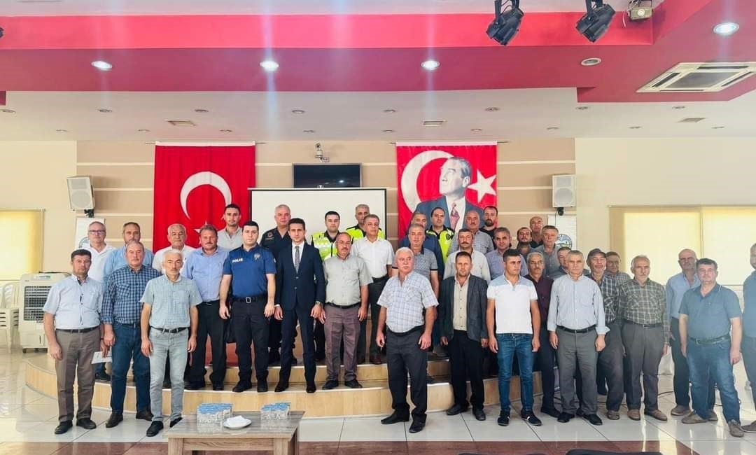 BOZDOĞAN'DA, 2024-2027 KARAYOLU TRAFİK GÜVENLİĞİ EYLEM PLANI VE OKUL SERVİS
