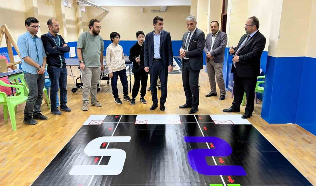 KONYA’NIN BOZKIR İLÇESİNDE, 16. ULUSLARARASI ROBOT YARIŞMASINA KATILACAK ROBOTLAR HAZIRLANDI.