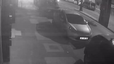 BİR KİŞİNİN ÖLDÜĞÜ, İKİ KİŞİNİN DE YARALANDIĞI KAZA GÜVENLİK KAMERASINA