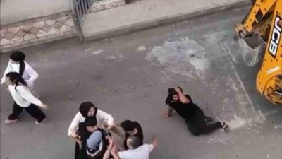 BURSA’DA KÜREKLİ YUMRUKLU KAVGA KAMERADA