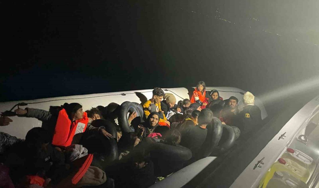 ÇANAKKALE'DE SAHİL GÜVENLİK MOBİL RADARI MORAD-12 TARAFINDAN TESPİT EDİLEN EDİLEN