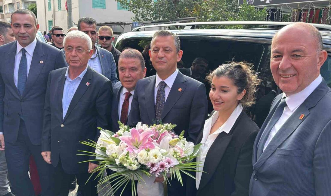 CUMHURİYET HALK PARTİSİ GENEL BAŞKANI ÖZGÜR ÖZEL BİR TAKIM ZİYARETLER
