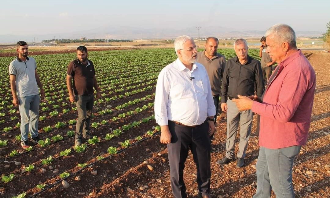 ADIYAMAN SULAMA BİRLİĞİ BAŞKANI MEHMET ERYILMAZ, ADIYAMAN'DA ÇİFTÇİLERİN YILDA ÜÇ