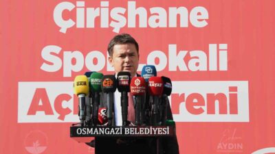 Osmangazi Belediye Başkanı Erkan Aydın’ın göre başlamasının ardından hayata geçirdiği