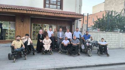 CİZRE İLÇE MÜFTÜSÜ SÜLEYMAN BARAN, ENGELLİ VATANDAŞLARLA BİRARAYA GELİP, CİZRE'DE